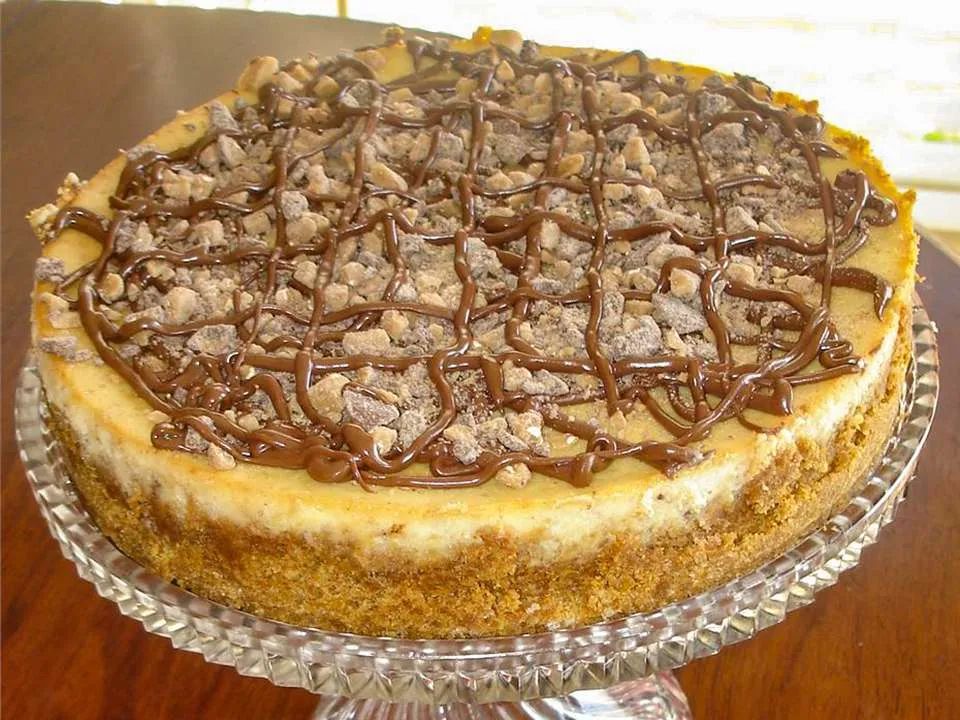 Toffee Bar Cheesecake