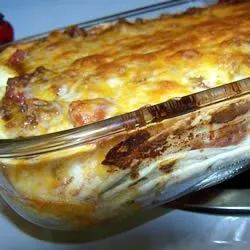 Smothered Mexican Lasagna