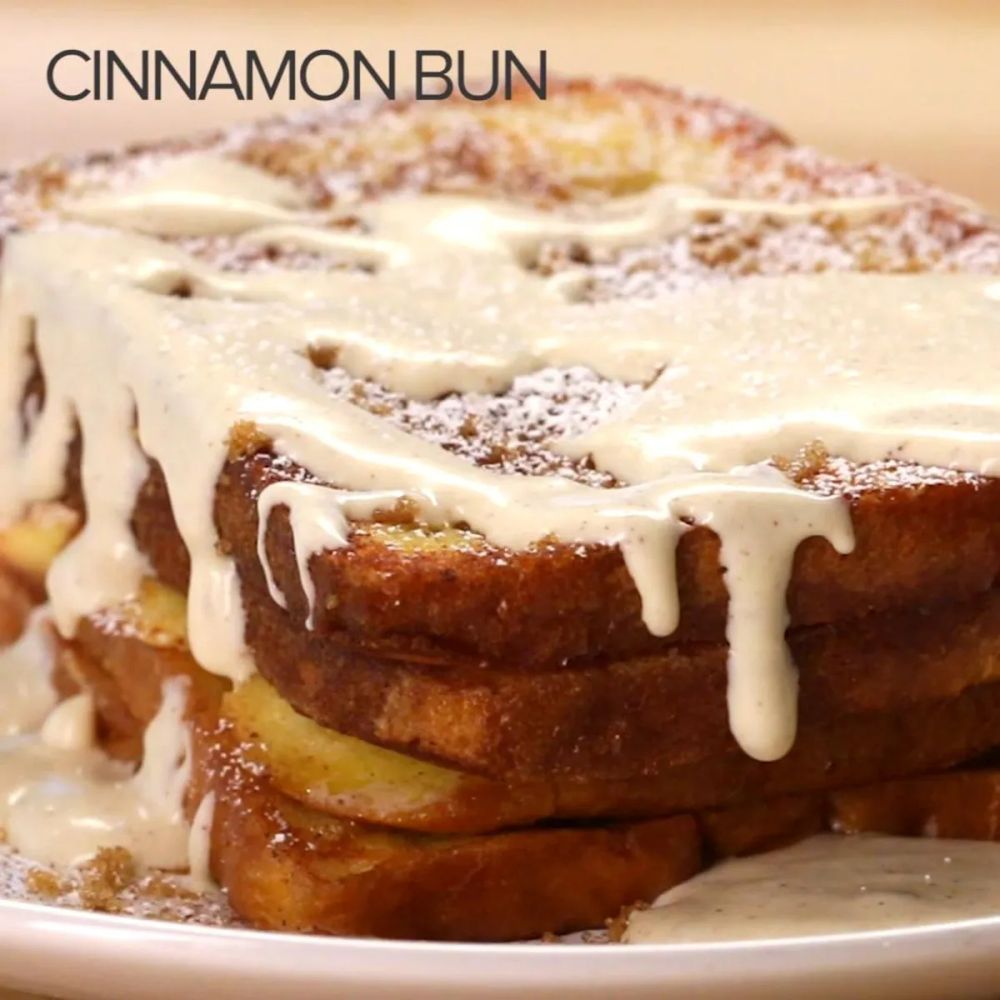 Cinnamon Bun French Toast