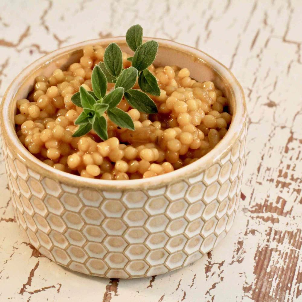 Curried Israeli Couscous