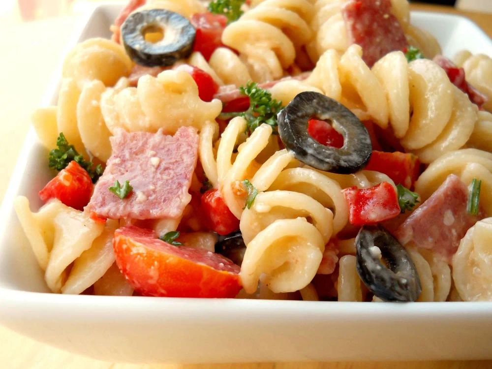 Salami Lover's Italian Pasta Salad