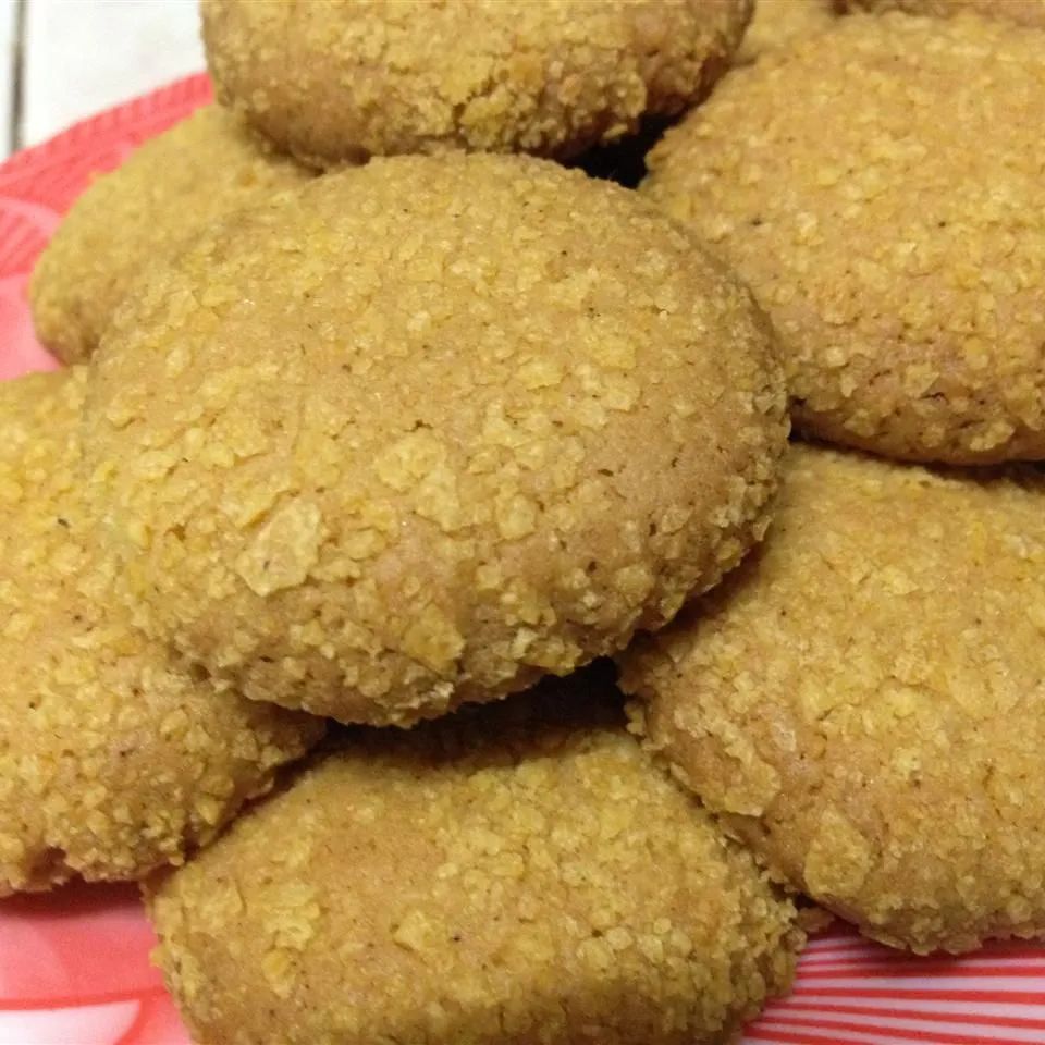 Cherry-Cornflake Cookies