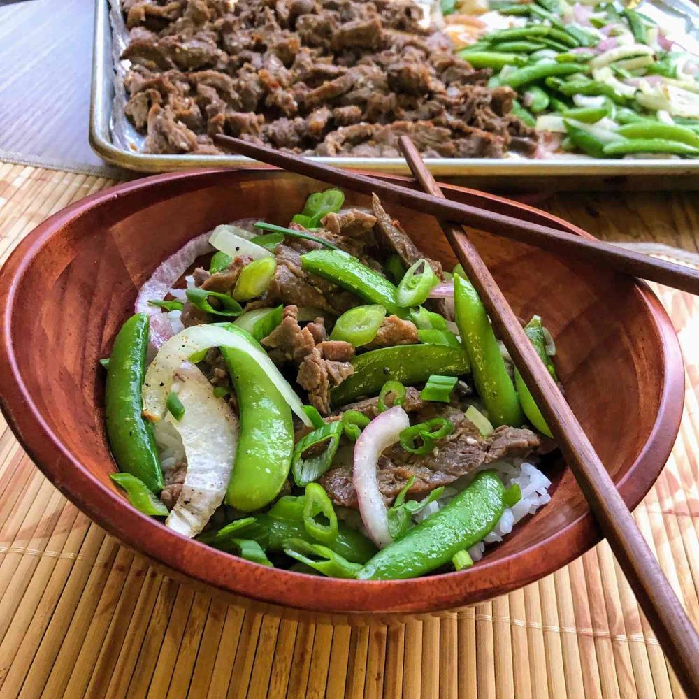 Easy Sheet Pan Beef Bulgogi