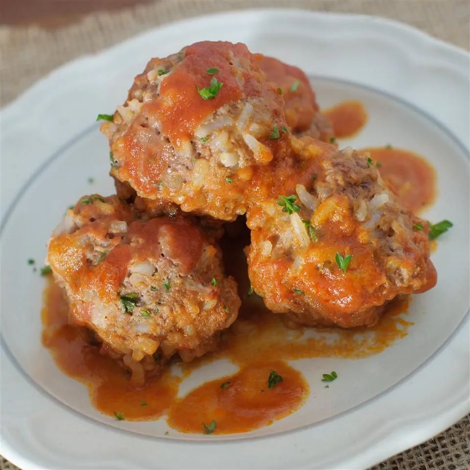 Porcupine Meatballs