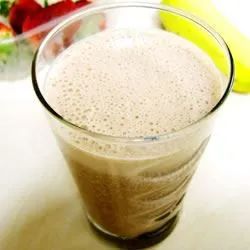 Chocolate Strawberry Banana Milkshake