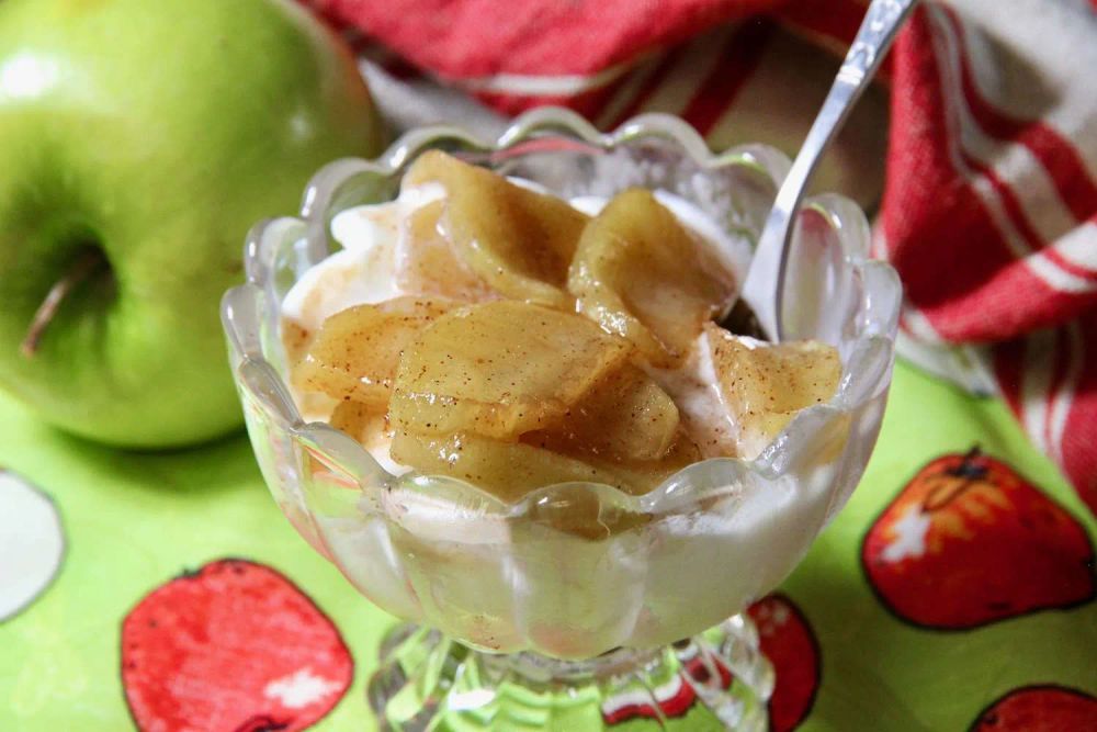 Apple Pie Ice Cream Topping