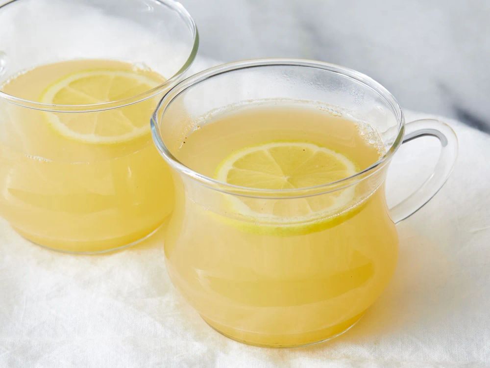 Warm Lemon, Honey, and Ginger Soother