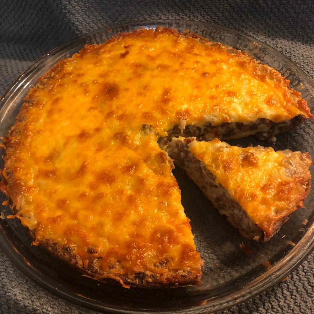 Impossible Cheeseburger Pie