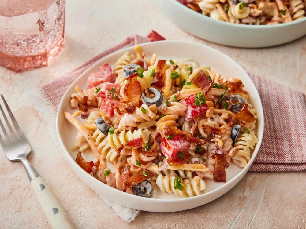 Bacon Ranch Pasta Salad