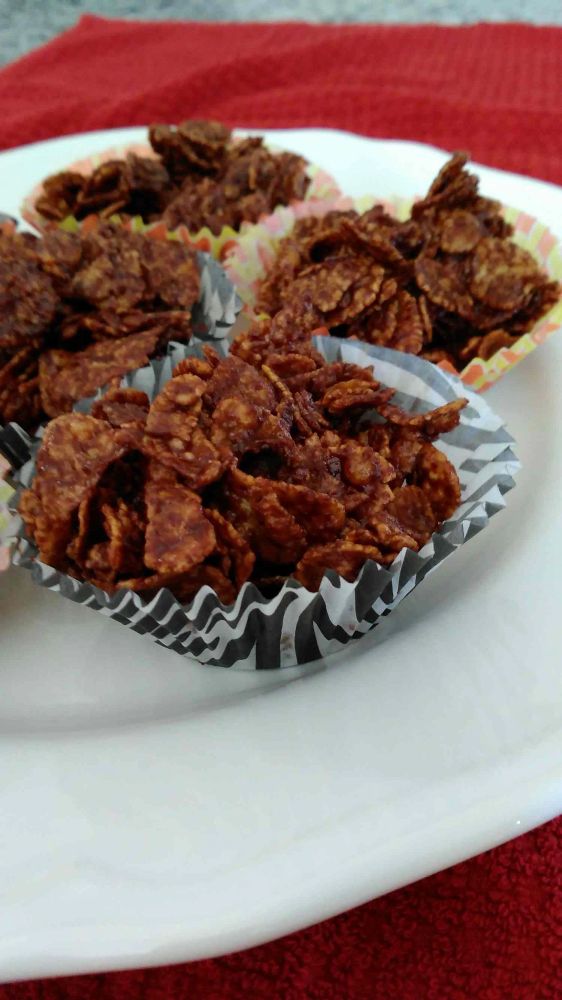 Chocolate Cornflake Cupcakes