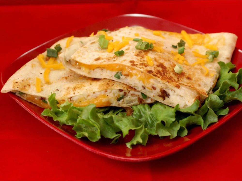 Mashed Potato Quesadilla