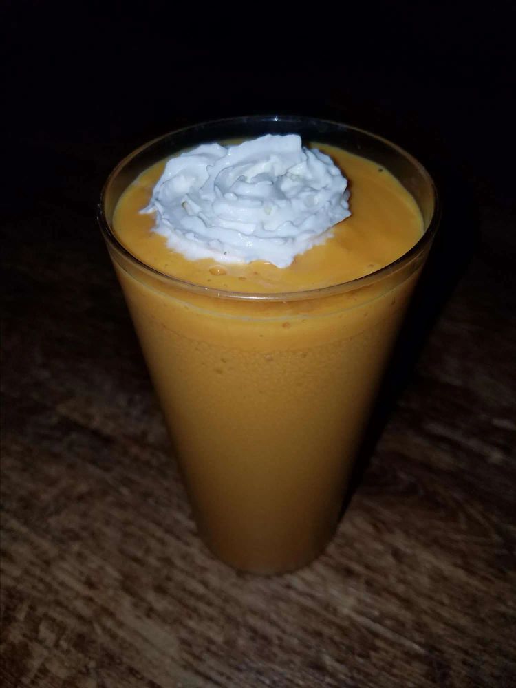 Real Pumpkin Smoothie