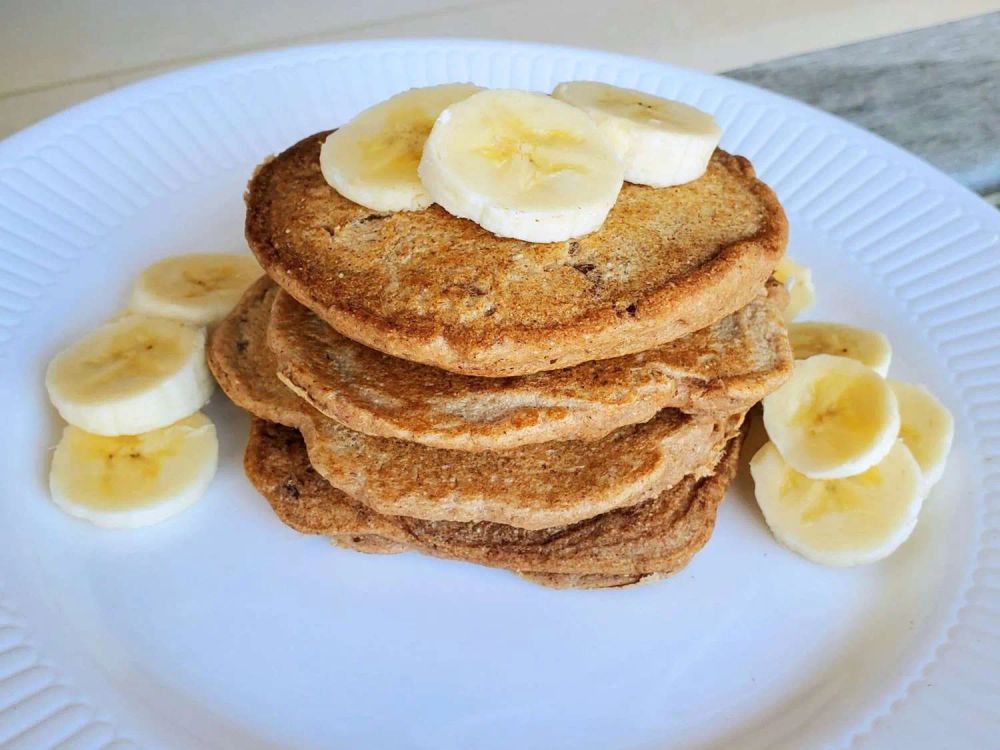 Easy Vegan Whole Grain Pancakes