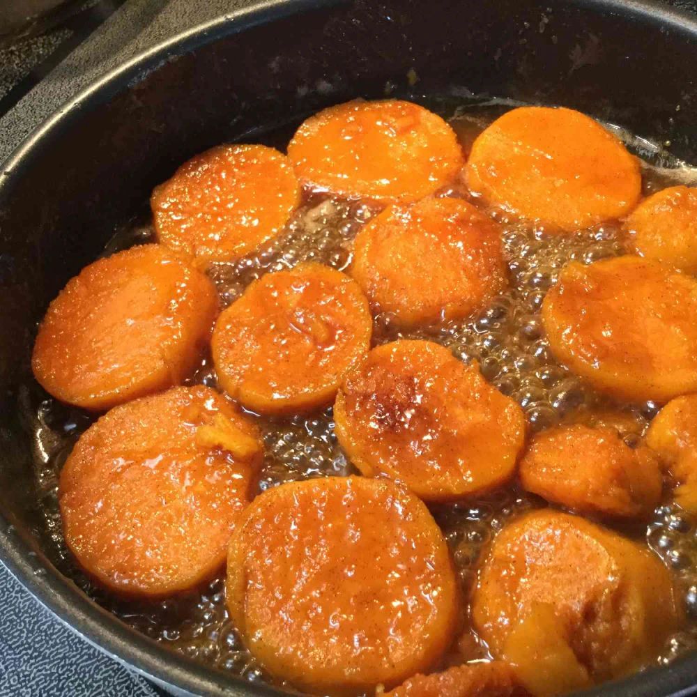 Stovetop Candied Sweet Potatoes