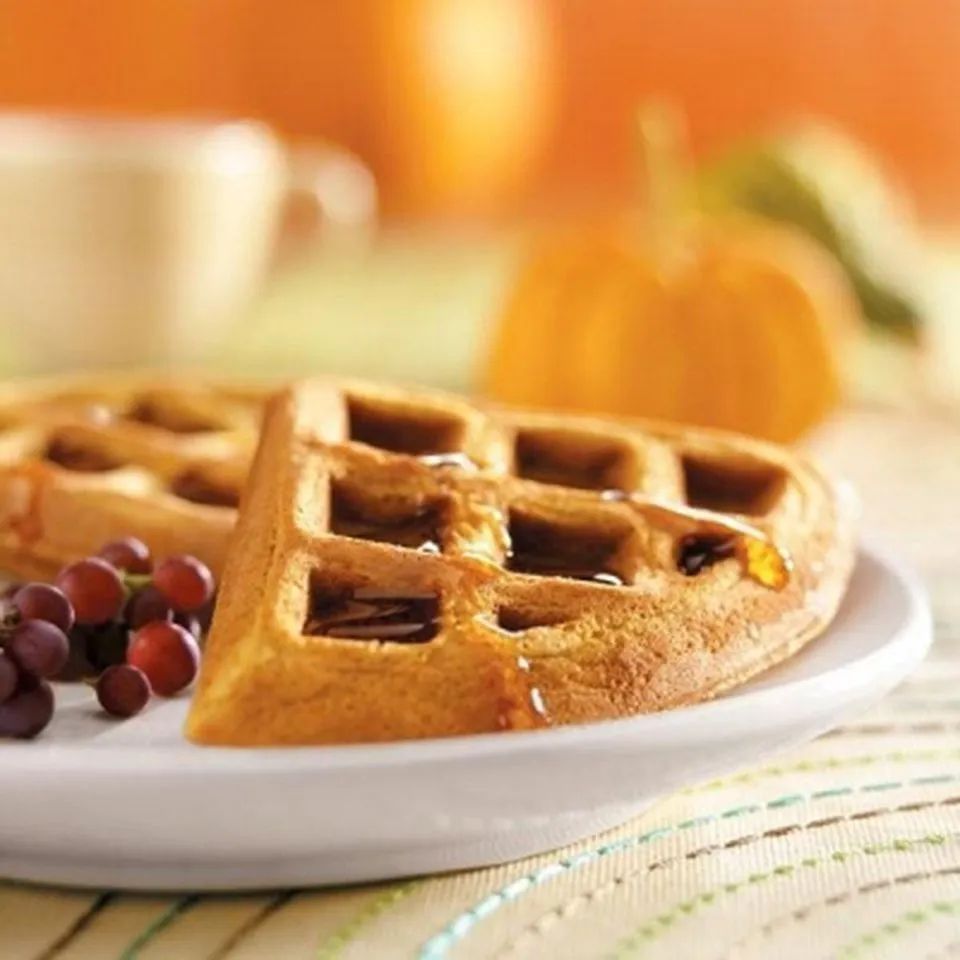 Buttermilk Pumpkin Waffles