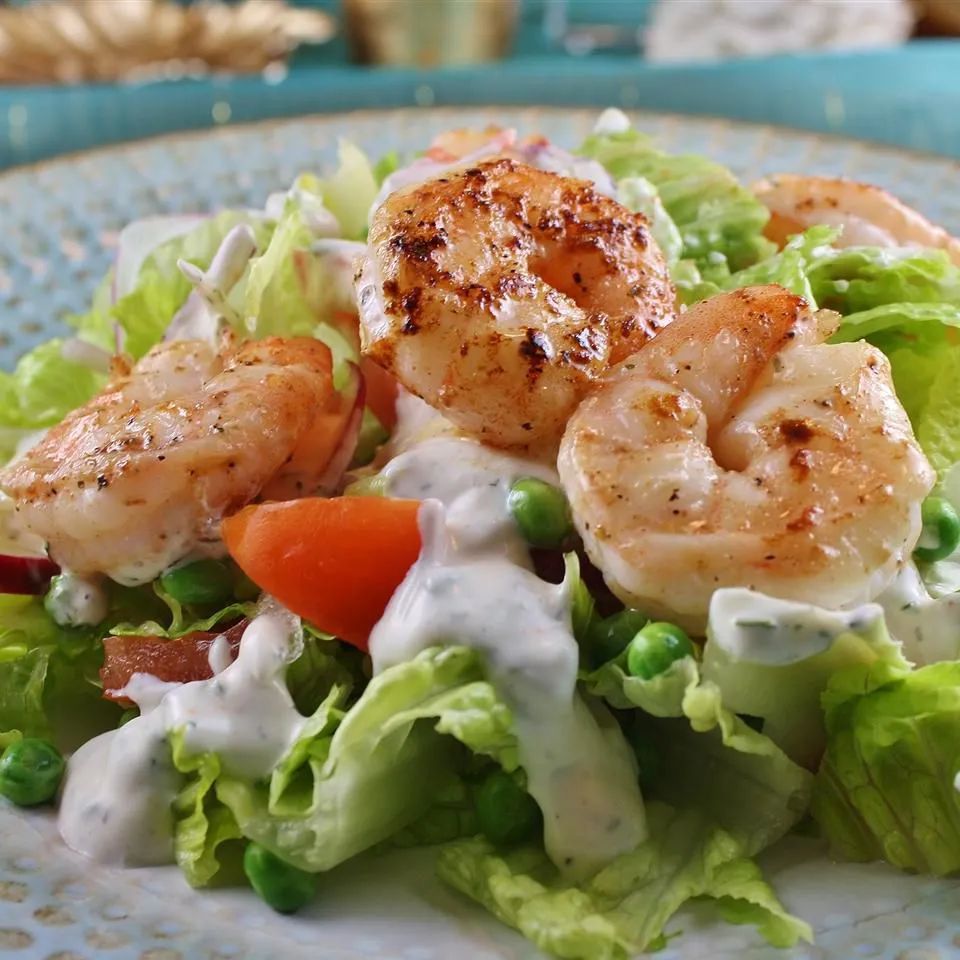 Warm Shrimp Salad