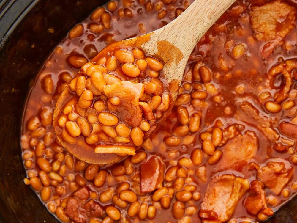 Slow Cooker Homemade Beans