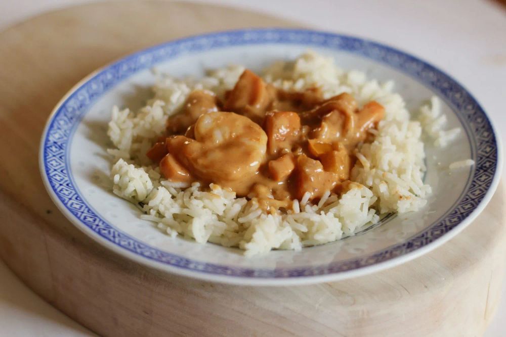 Thai-Inspired Red Curry Shrimp