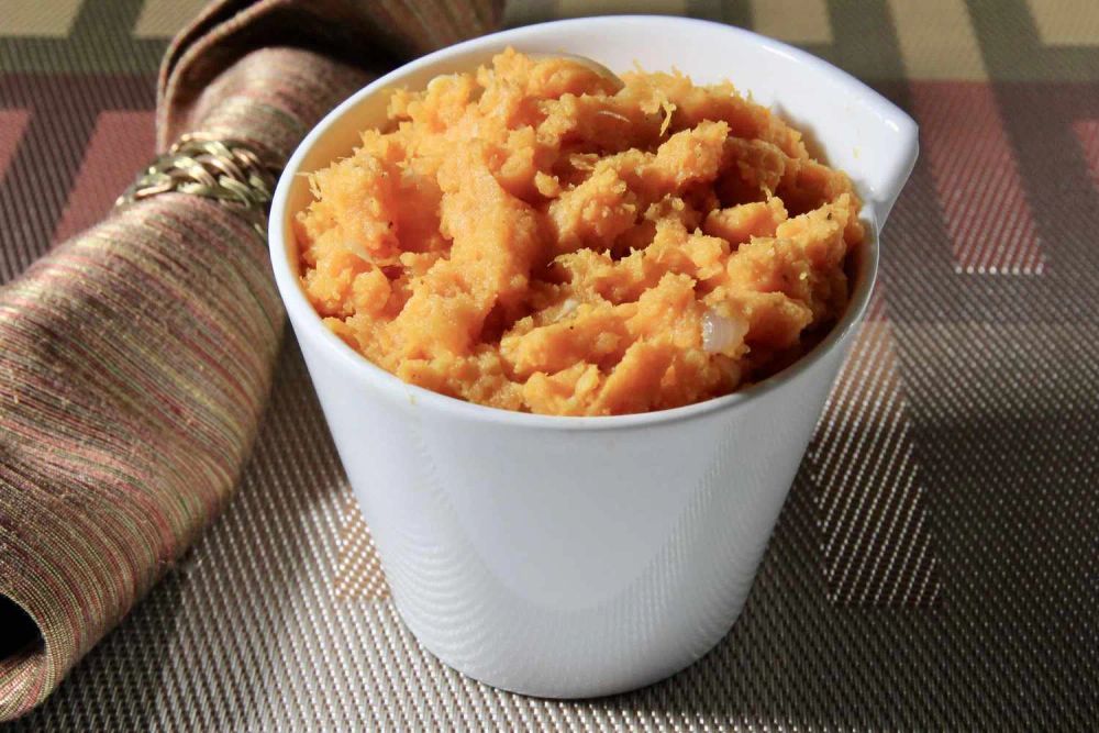 Curried Sweet Potato Mash