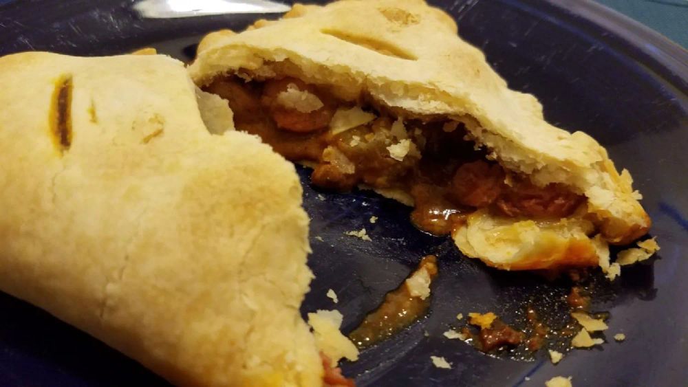 Chili Dog Hand Pie