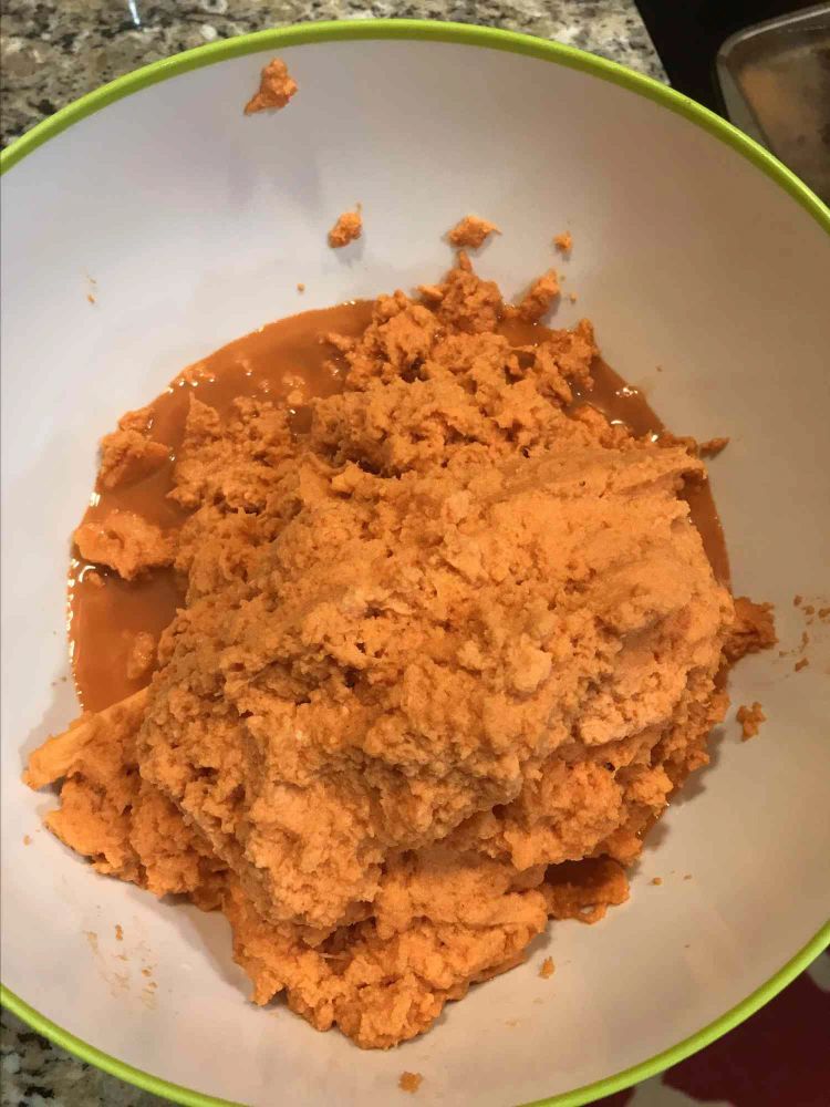 Grated Sweet Potato Pudding