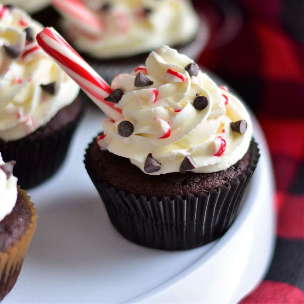 Peppermint Mocha Cupcakes