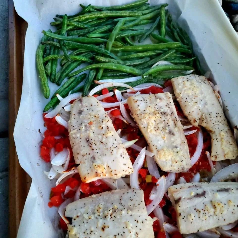 Flavorful Mahi Mahi Sheet Pan Dinner