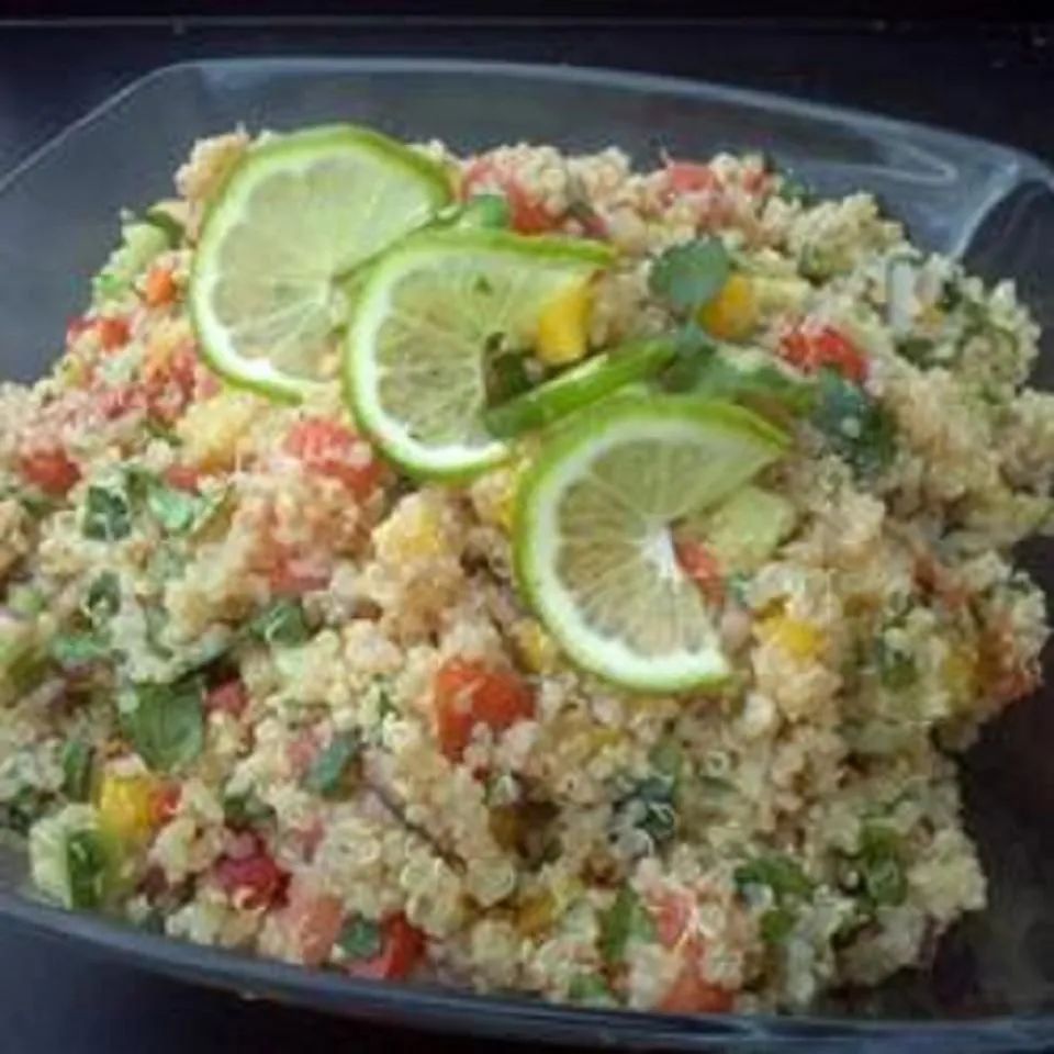 Tropical Quinoa Salsa Salad