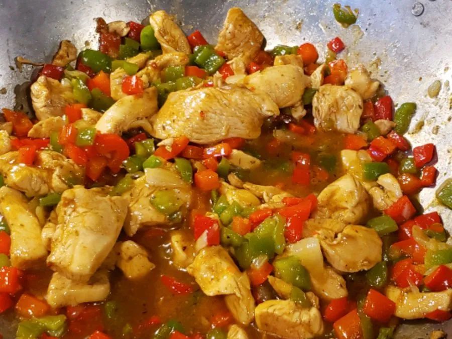 Caribbean Jerk Stir-Fry