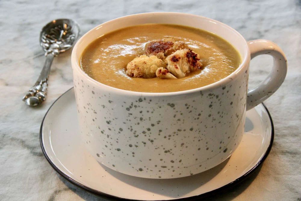 Curried Cauliflower-Potato Soup