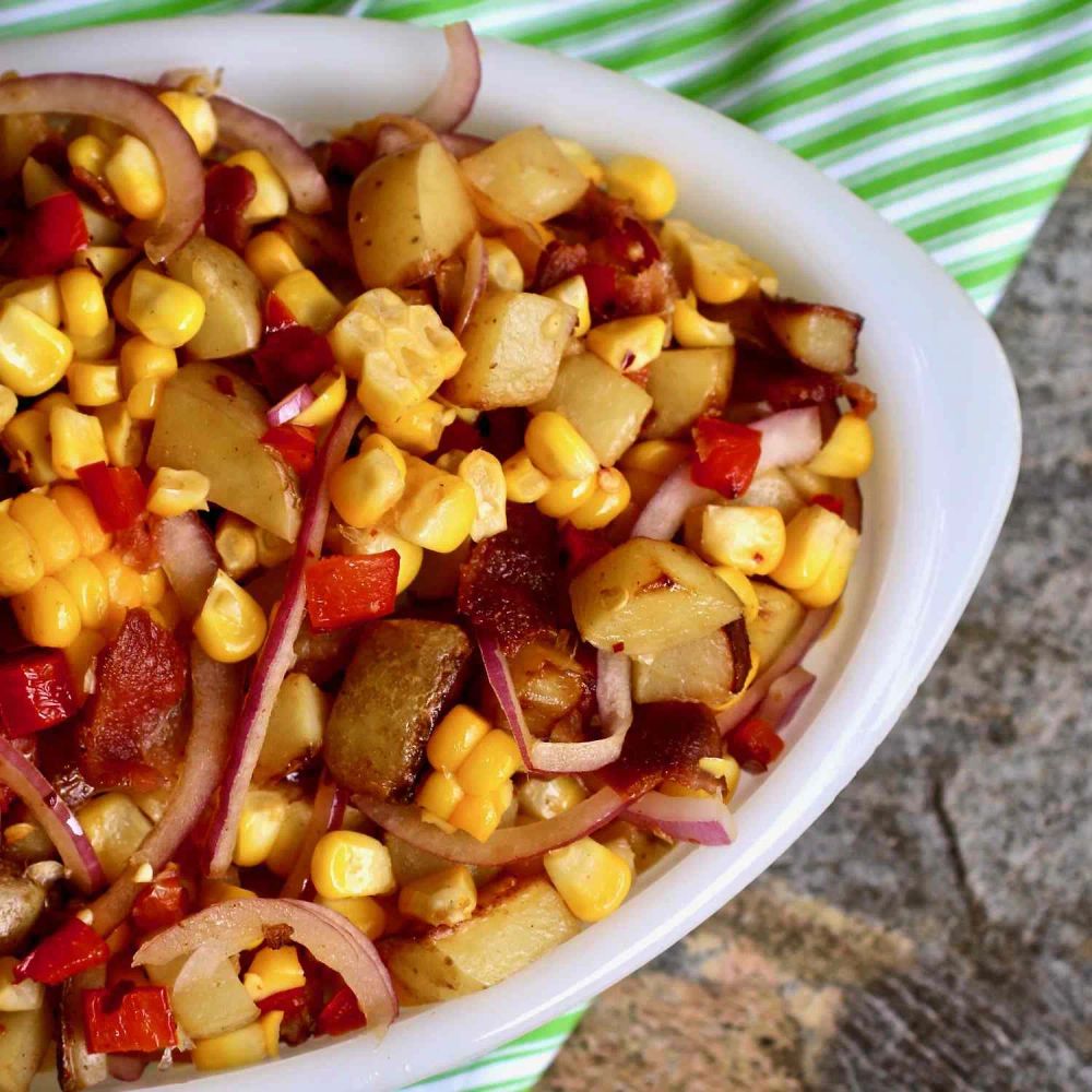 Corn and Bacon Salad