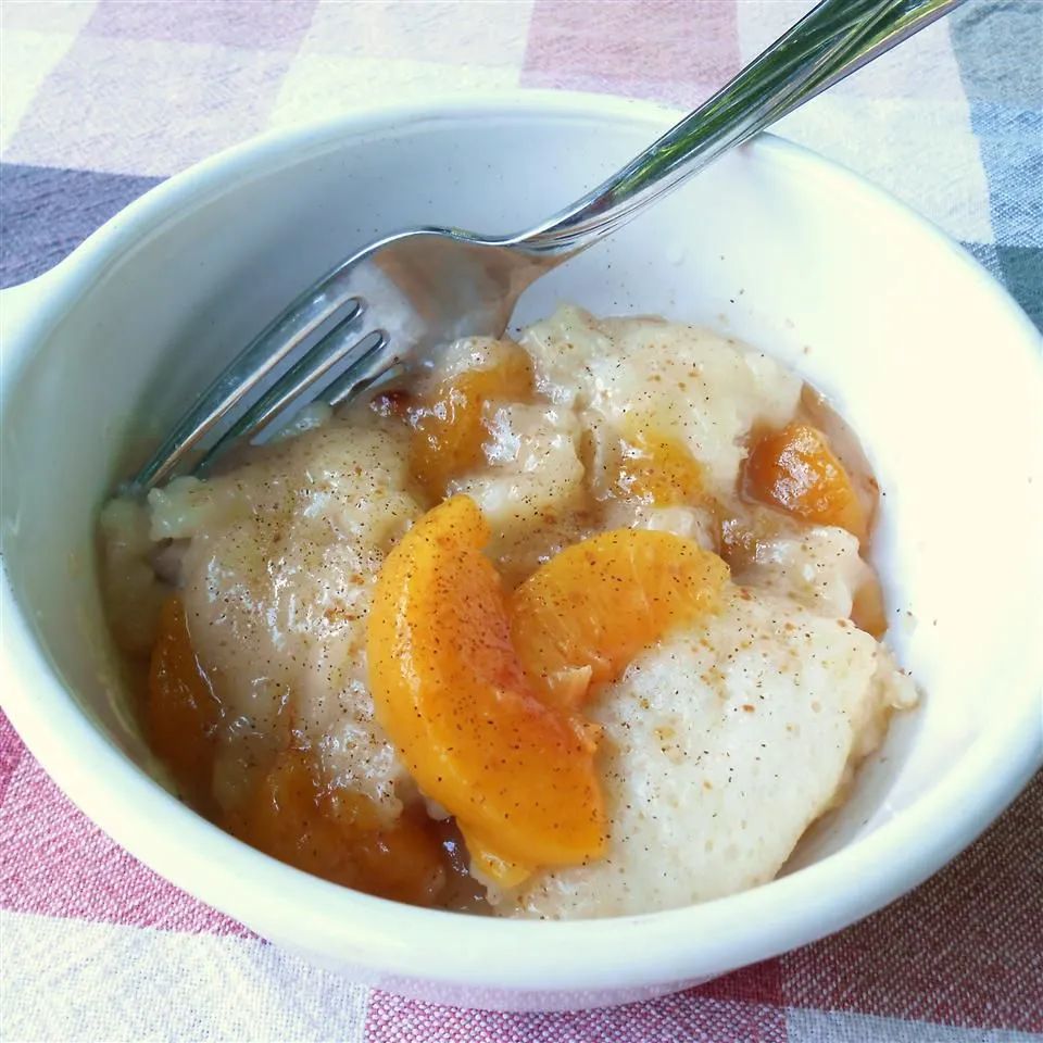 Amish Peach Dumplings