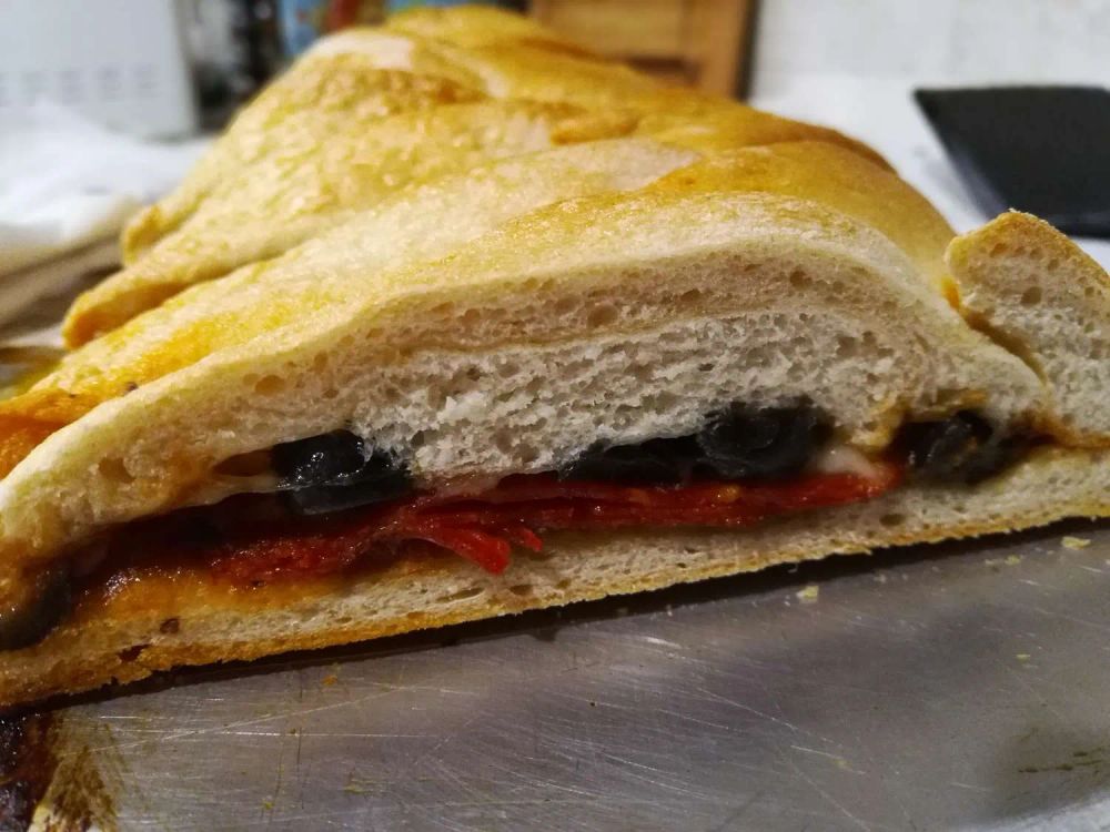 Bread Machine Calzone