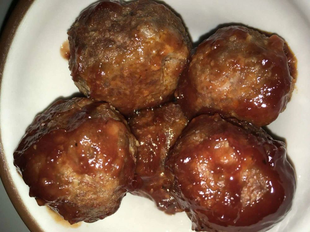 BBQ Chorizo Meatballs