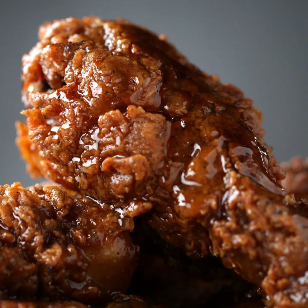 Crispy Honey-Glazed Fried Chicken