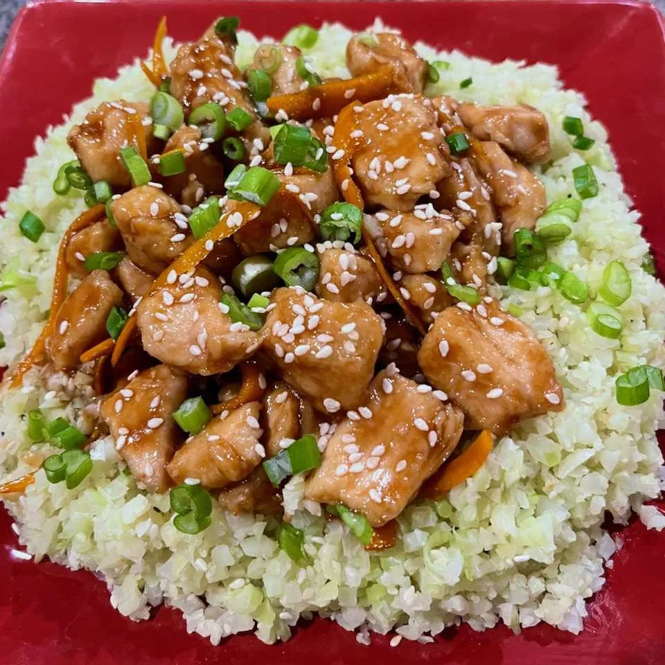 Air Fryer Orange Chicken