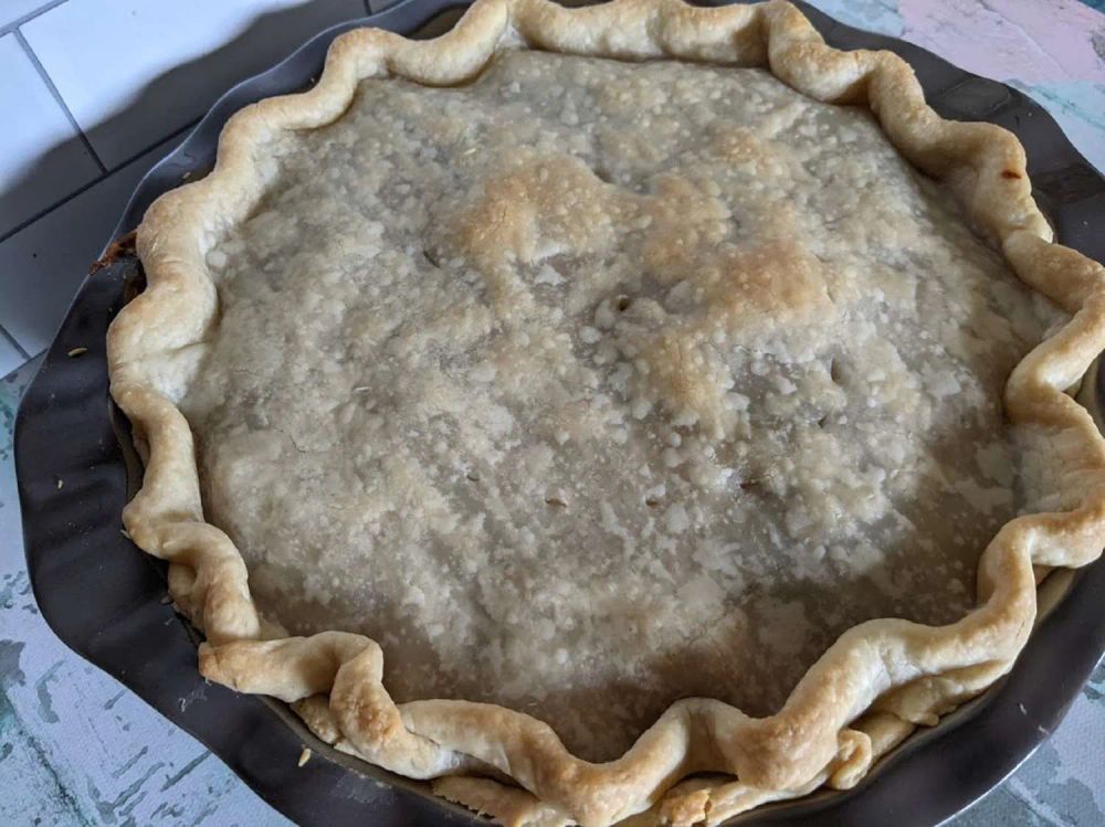 Country Chicken and Mushroom Pot Pie