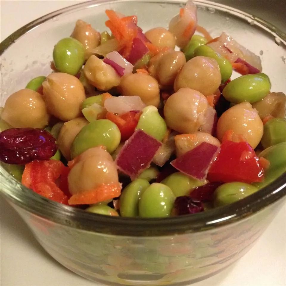 Chickpea and Edamame Salad