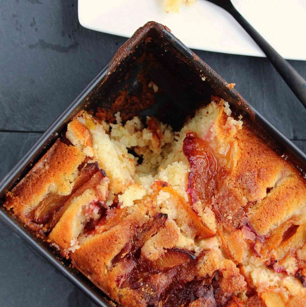 Peach and Plum Cake