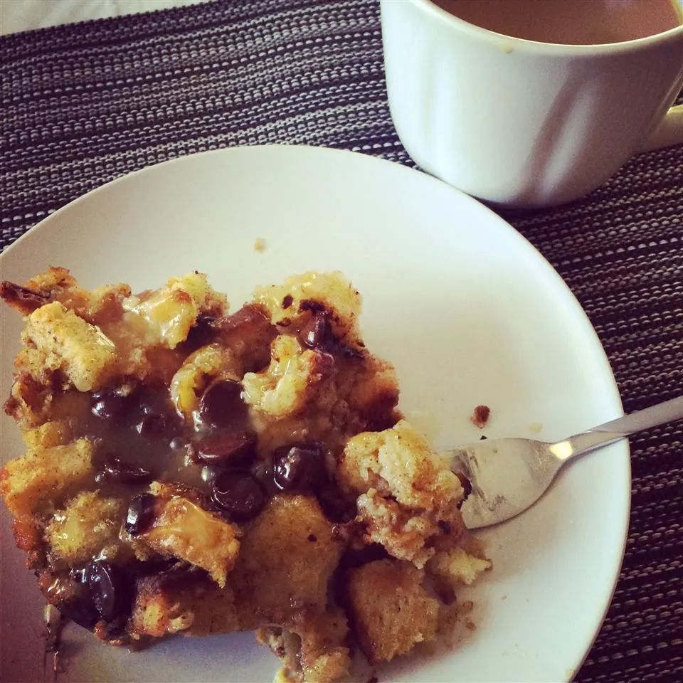 Bread Pudding with Whiskey Sauce and Fruit