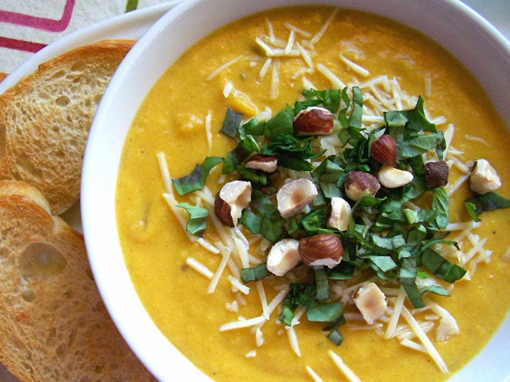 Spiced Butternut Squash Soup