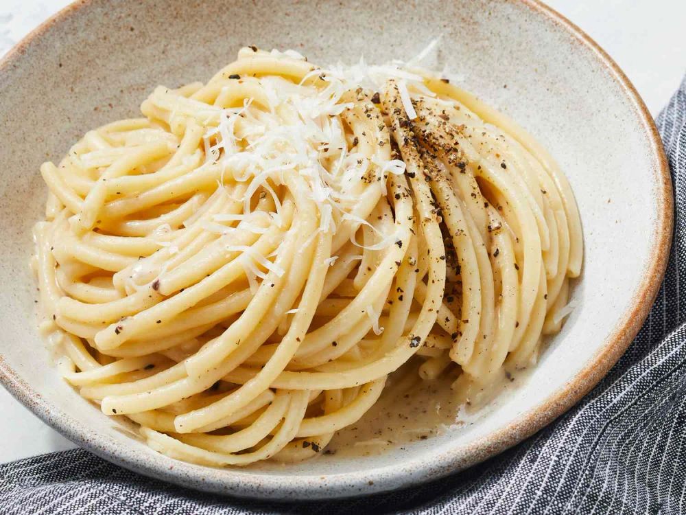 Bucatini Cacio e Pepe (Roman Sheep Herder's Pasta)