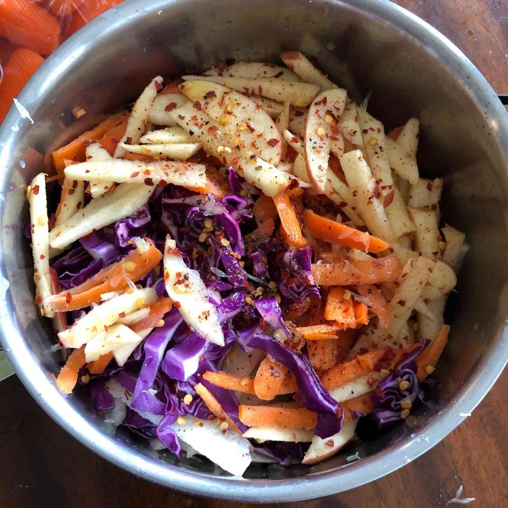 Quick Jicama Slaw