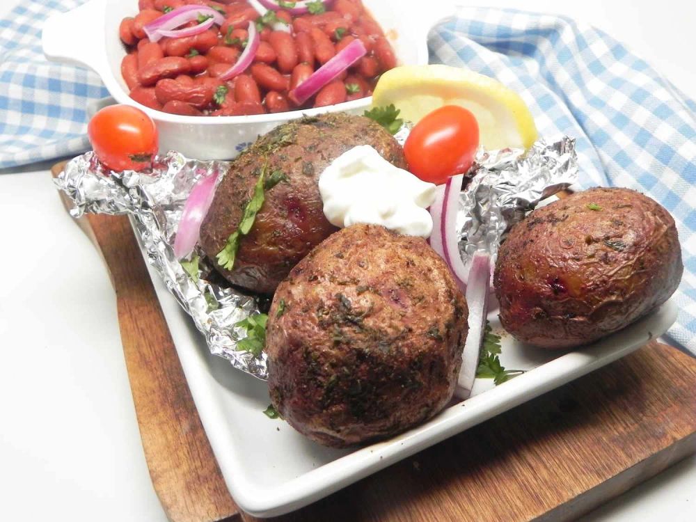 Grilled Red Potatoes in Foil