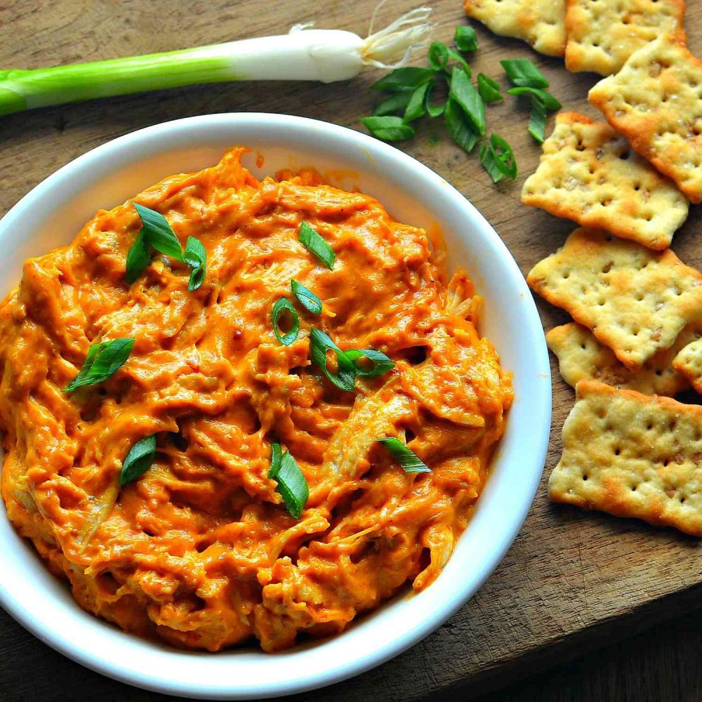 Instant Pot No-Stress Buffalo Chicken Dip