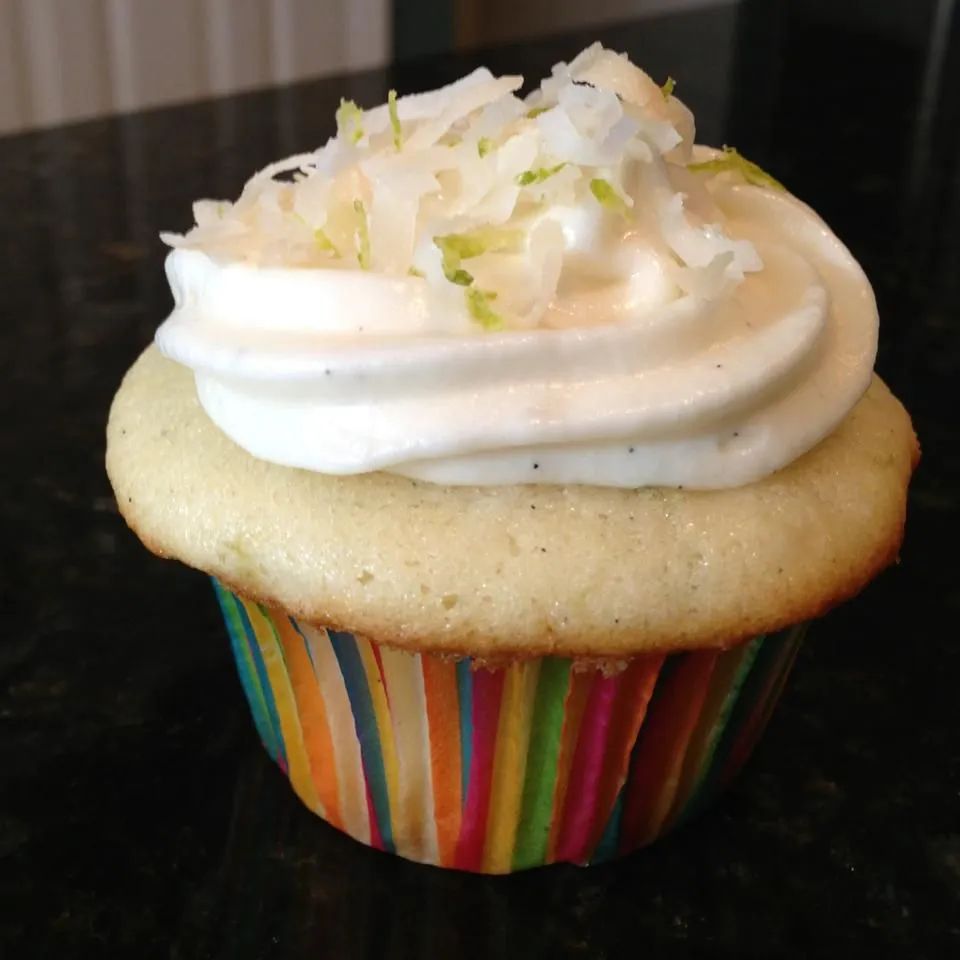 Coconut-Lime Cupcakes