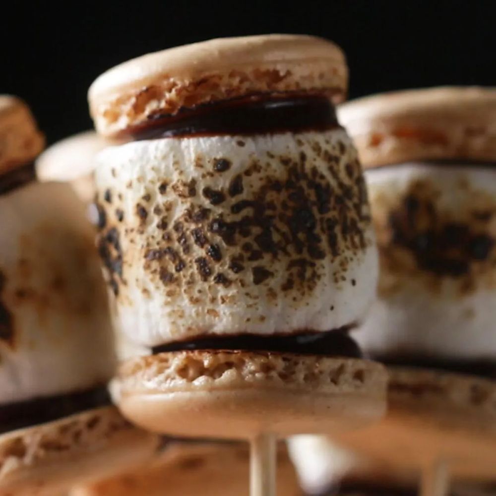 S’mores Macarons