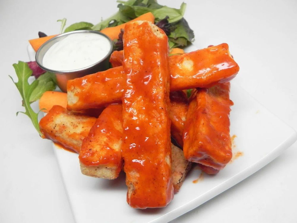 Buffalo Tofu 'Wings'