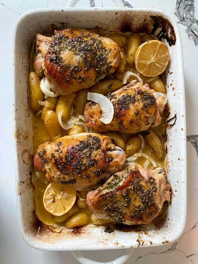 Roasted Turkey Thighs