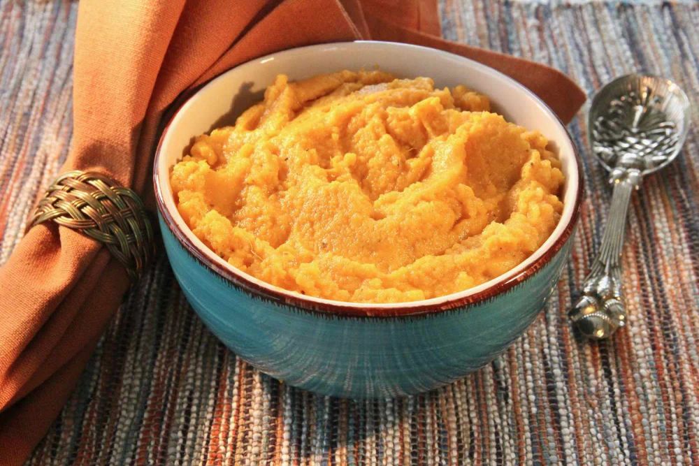 Slow Cooker Mashed Sweet Potatoes